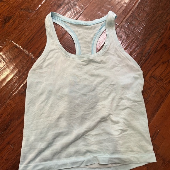 Icing blue swiftly tech race length tank top Lululemon - Picture 3 of 3